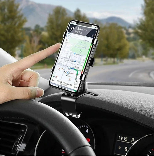 360° Adjustable Car Phone Holder - Universal Hands-Free Mount for Safe Driving