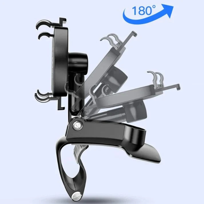 360° Adjustable Car Phone Holder - Universal Hands-Free Mount for Safe Driving