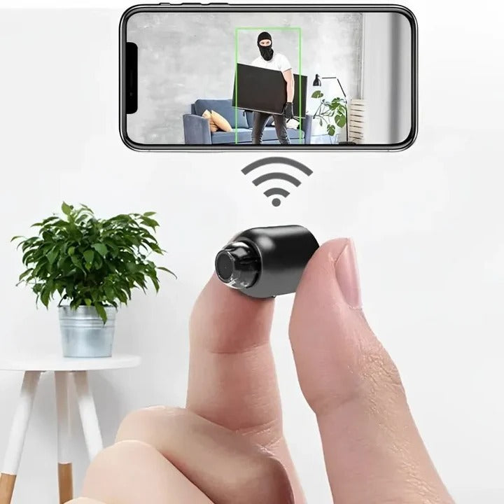 Compact 5G Wireless HD Security Camera with WiFi Connectivity - High Definition Surveillance for Home & Office