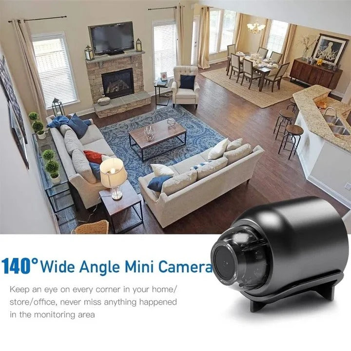 Compact 5G Wireless HD Security Camera with WiFi Connectivity - High Definition Surveillance for Home & Office