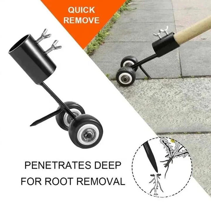 Adjustable Weed Removal Tool for Driveway & Patio Crevices - Effortless Weeding Solution