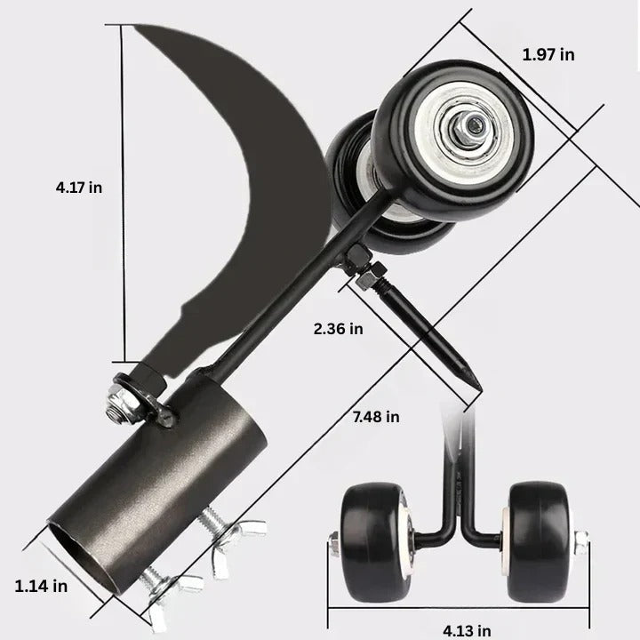 Adjustable Weed Removal Tool for Driveway & Patio Crevices - Effortless Weeding Solution