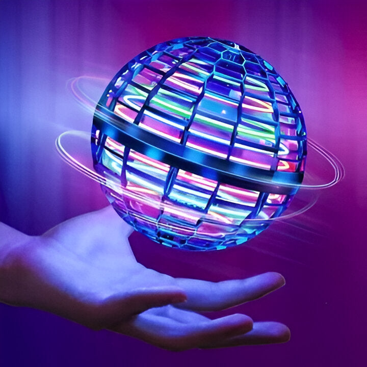 LED Galaxy Fly Orb Hover Ball - Interactive Floating Toy for Kids & Adults | Colorful Light-Up Fun for Indoor & Outdoor Play