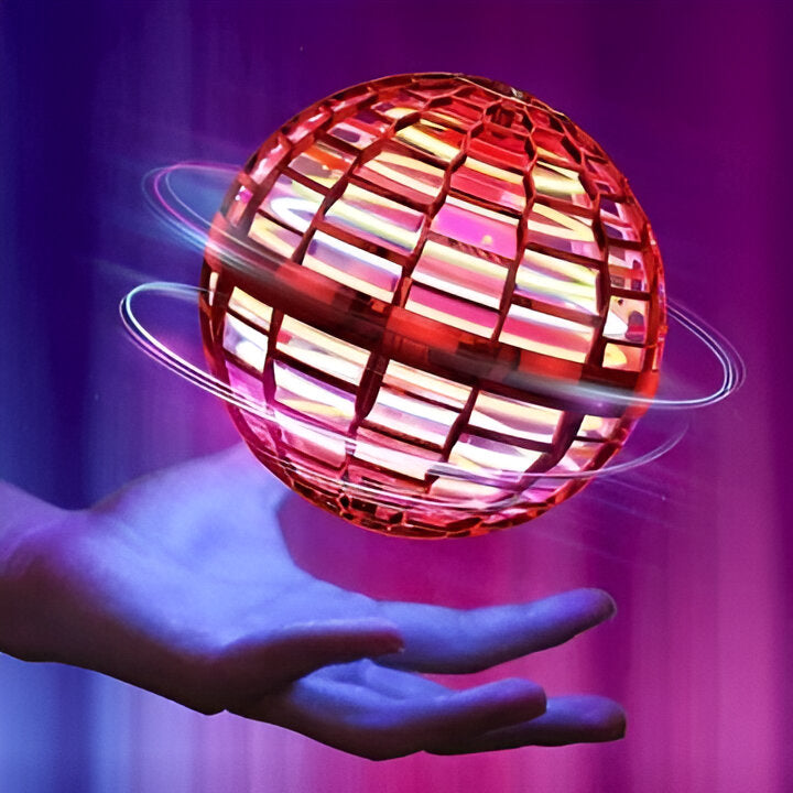 LED Galaxy Fly Orb Hover Ball - Interactive Floating Toy for Kids & Adults | Colorful Light-Up Fun for Indoor & Outdoor Play