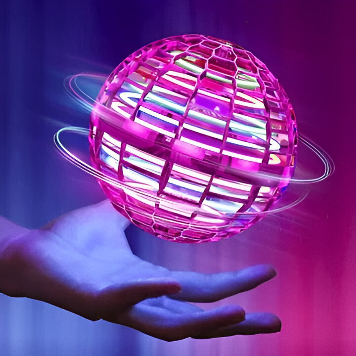 LED Galaxy Fly Orb Hover Ball - Interactive Floating Toy for Kids & Adults | Colorful Light-Up Fun for Indoor & Outdoor Play