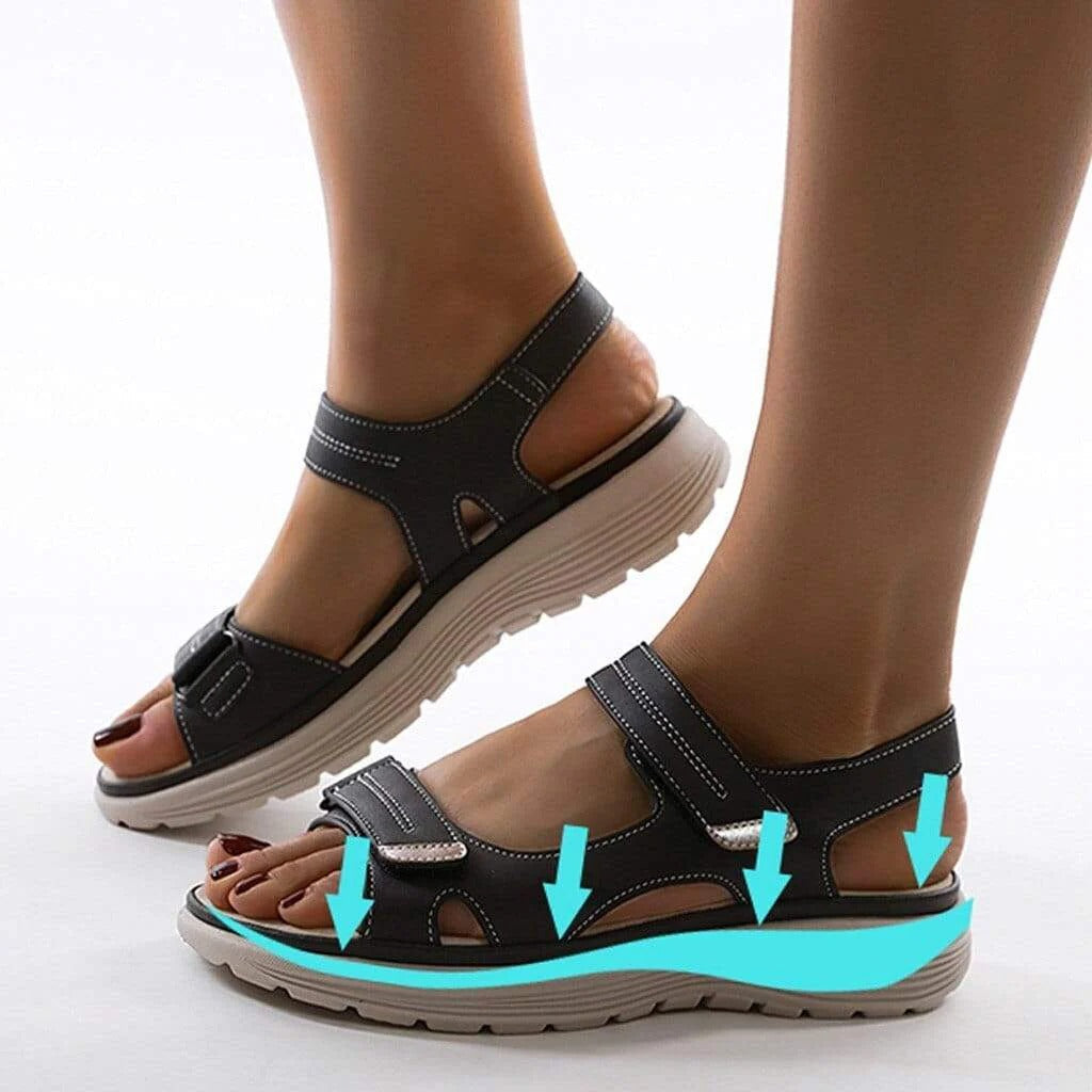 Women's Comfort Orthopedic Sandals with Arch Support - Stylish & Supportive Footwear for All-Day Comfort