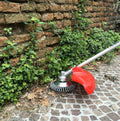 Heavy Duty Carbon Steel Weed Brush - Durable Grass & Pavement Cleaner Tool