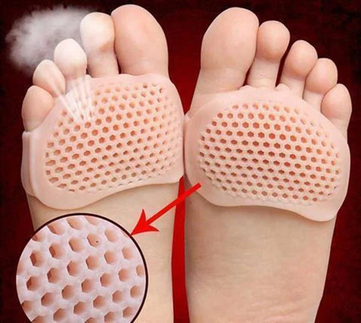 Soft Metatarsal Cushion Pads for Ultimate Forefoot Support - Set of 2 Comfort Insoles