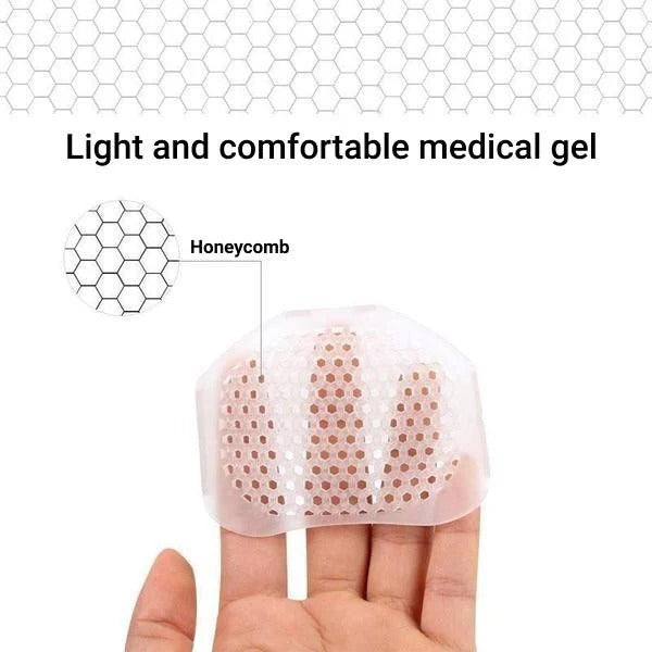 Soft Metatarsal Cushion Pads for Ultimate Forefoot Support - Set of 2 Comfort Insoles