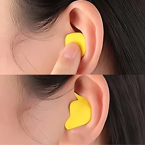 Comfort Fit Sleeping Ear Plugs - Noise Reduction for Snoring & Peaceful Sleep