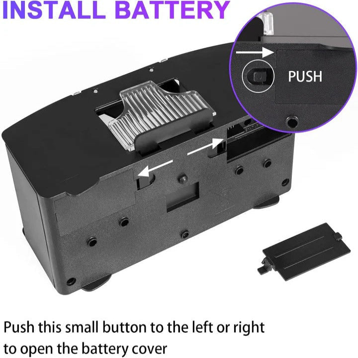 Electric Automatic Card Shuffler - Fast & Efficient Playing Card Shuffle Machine for Games & Tournaments