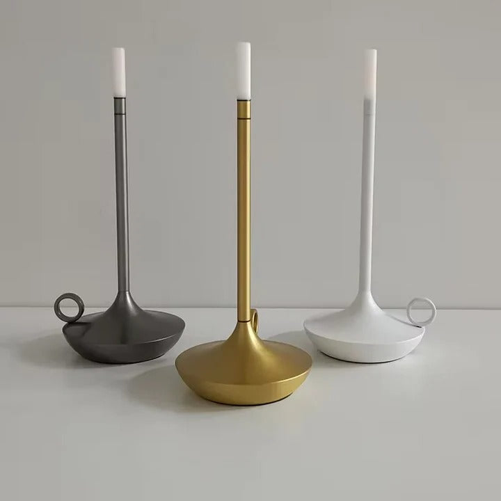 Rechargeable LED Touch Table Lamp - Stylish Home Lighting with Adjustable Brightness