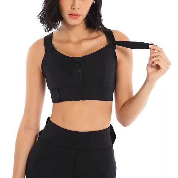 Adjustable High Impact Sports Bra for Women - Ultimate Support & Comfort