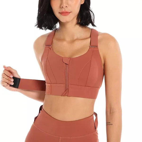 Adjustable High Impact Sports Bra for Women - Ultimate Support & Comfort