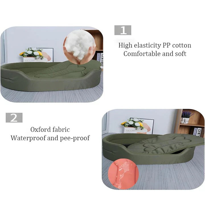 Eco-Friendly Sustainable Pet Bed | Made from Recycled Materials for Ultimate Comfort