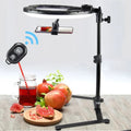 Adjustable LED Ring Light Tripod Set for Professional Photography & Video Recording - Perfect for Makeup, Live Streaming, and Vlogging