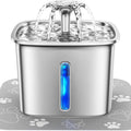 Automatic Stainless Steel Pet Water Fountain - Durable, Hygienic Water Dispenser for Cats & Dogs | Fresh Flowing Water for Optimal Hydration