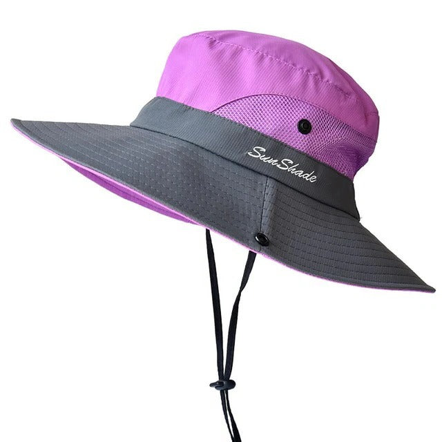 Lightweight UV Protection Foldable Travel Hat - Perfect for Beach Adventures