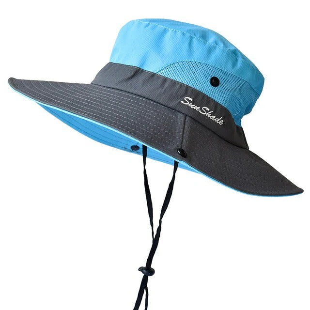 Lightweight UV Protection Foldable Travel Hat - Perfect for Beach Adventures