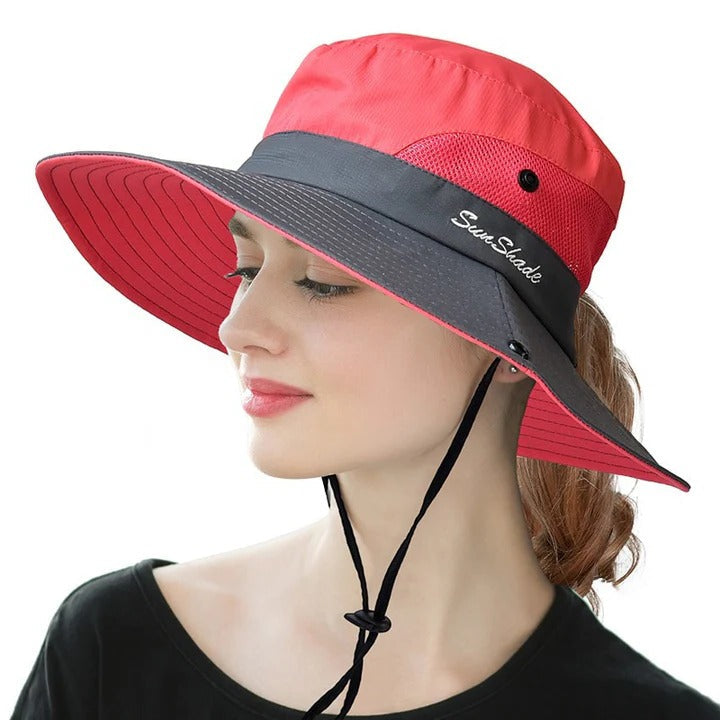Lightweight UV Protection Foldable Travel Hat - Perfect for Beach Adventures
