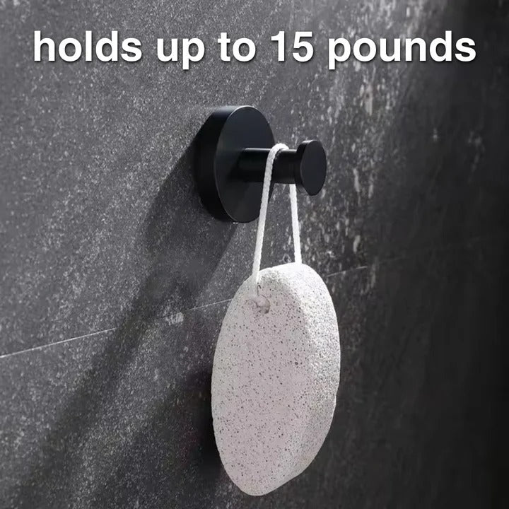 Heavy-Duty Suction Hooks with Superior Instant Grip - Ideal for Home & Bathroom Organization