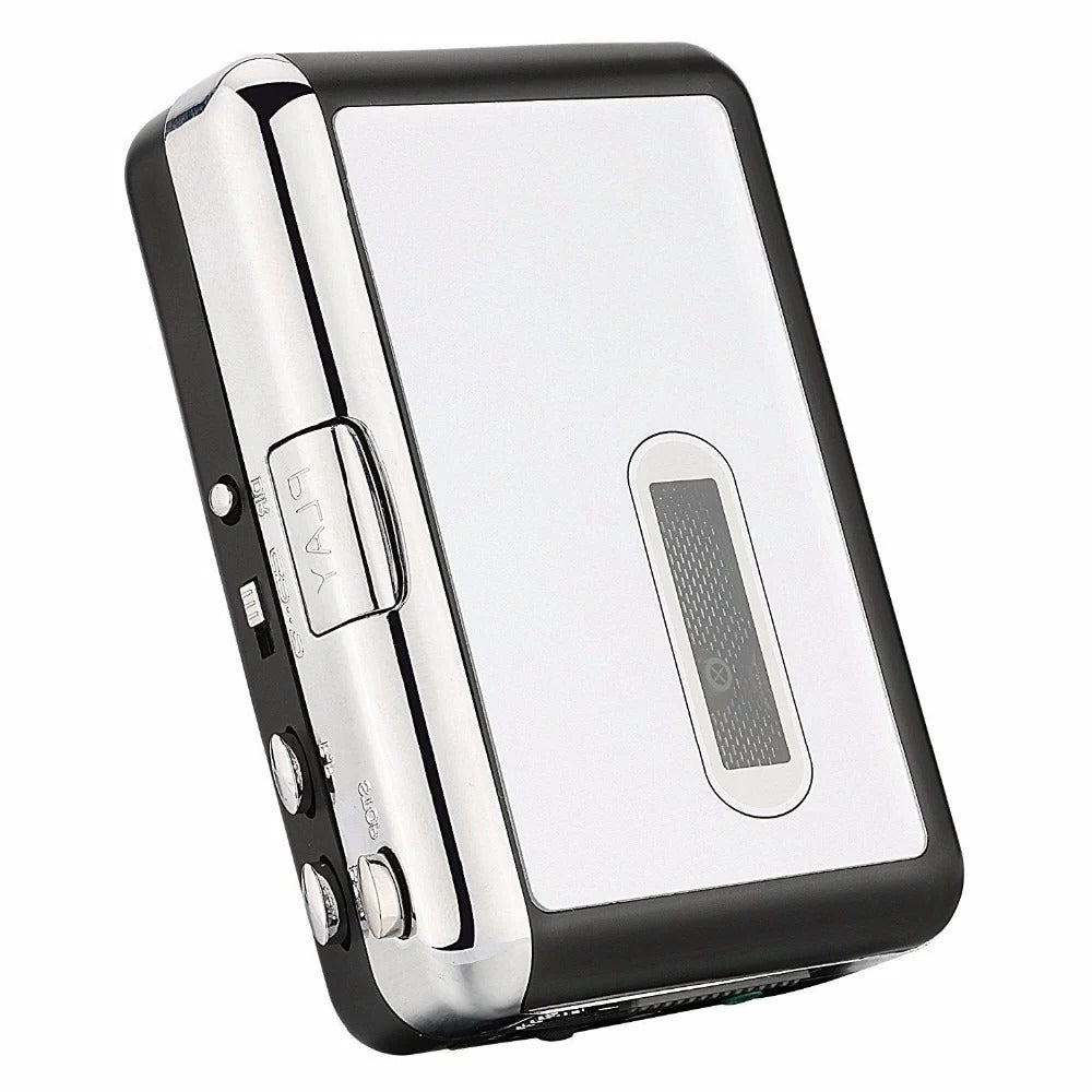 USB Cassette Converter - Digitize Your Music Collection to MP3 Format - Easy to Use & Portable
