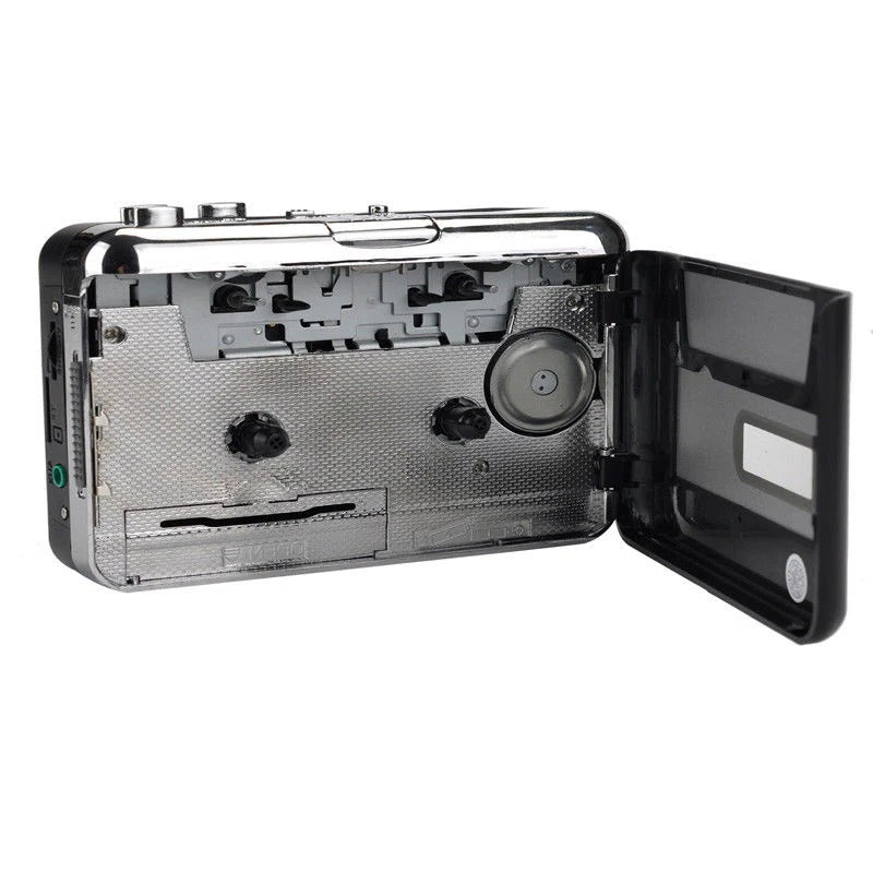 USB Cassette Converter - Digitize Your Music Collection to MP3 Format - Easy to Use & Portable