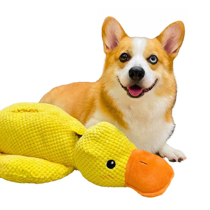 Soft Plush Duck Dog Toy – Cuddly Comfort Companion for Dogs & Puppies | Perfect for Playtime & Snuggling