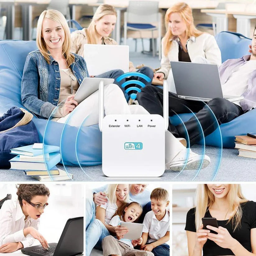 High-Performance Long-Range WiFi Signal Booster - Enhanced Connectivity & Coverage