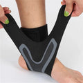 Adjustable Compression Ankle Support Wrap - Stabilizing Sleeve for Injury Recovery & Comfort