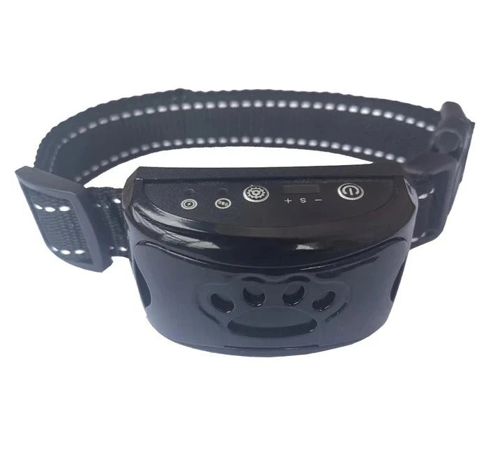 Adjustable Dog Training Collar with Sound & Vibration Feedback - Effective Behavior Correction Tool for All Breeds