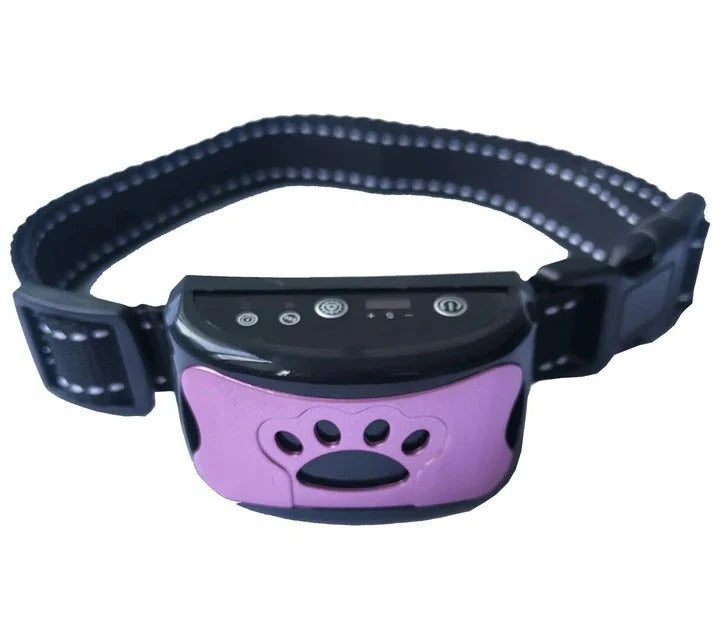 Adjustable Dog Training Collar with Sound & Vibration Feedback - Effective Behavior Correction Tool for All Breeds