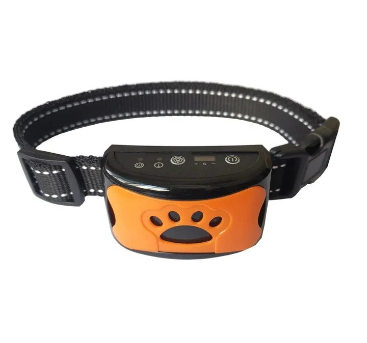 Adjustable Dog Training Collar with Sound & Vibration Feedback - Effective Behavior Correction Tool for All Breeds
