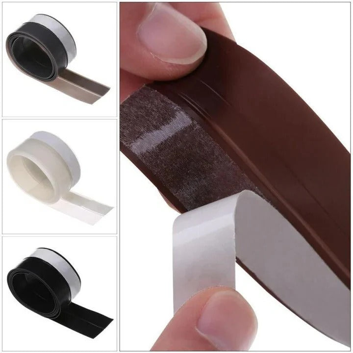 Weatherproof Self-Adhesive Door Seal Strip – Energy-Efficient Home Insulation Solution for Draft Prevention