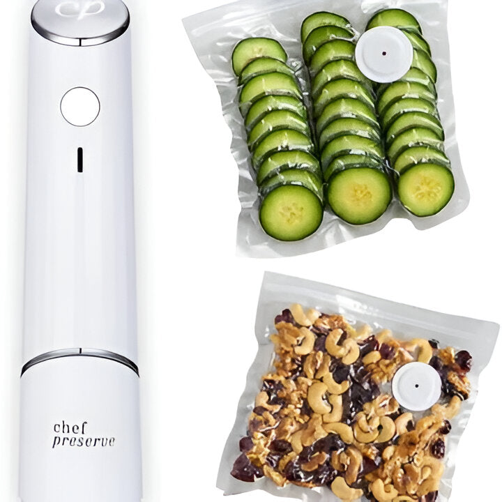 Compact Mini Food Vacuum Sealer - Powerful Suction & User-Friendly Operation for Freshness Preservation