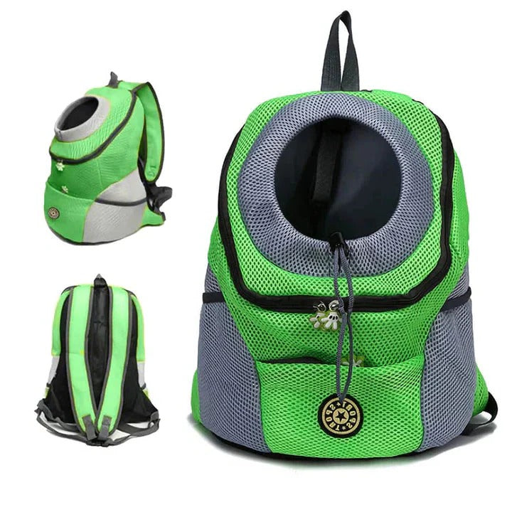 Front-Facing Pet Carrier Backpack for Dogs - Comfortable & Stylish Travel Solution