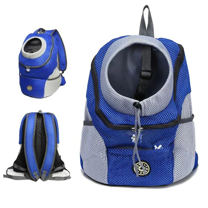 Front-Facing Pet Carrier Backpack for Dogs - Comfortable & Stylish Travel Solution