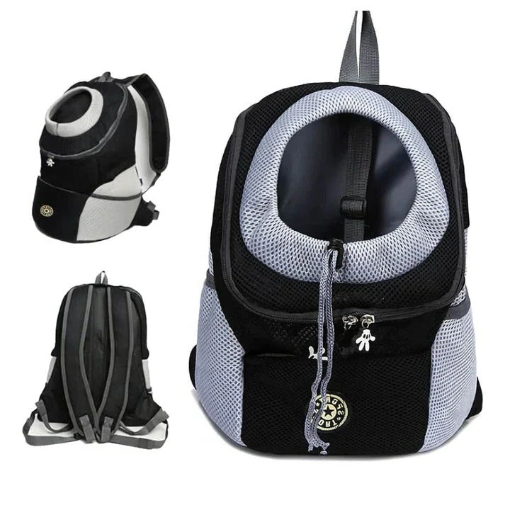 Front-Facing Pet Carrier Backpack for Dogs - Comfortable & Stylish Travel Solution