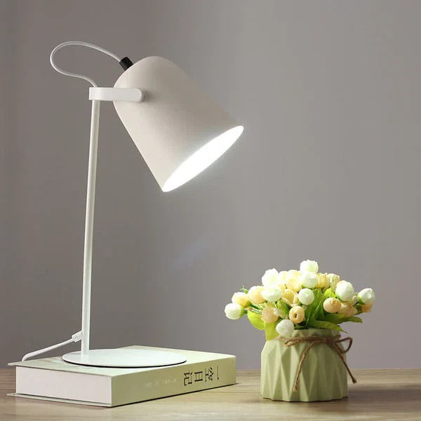 Pastel Macaron Color Creative Iron Pail Desk Lamp - Stylish & Unique Lighting for Home Office