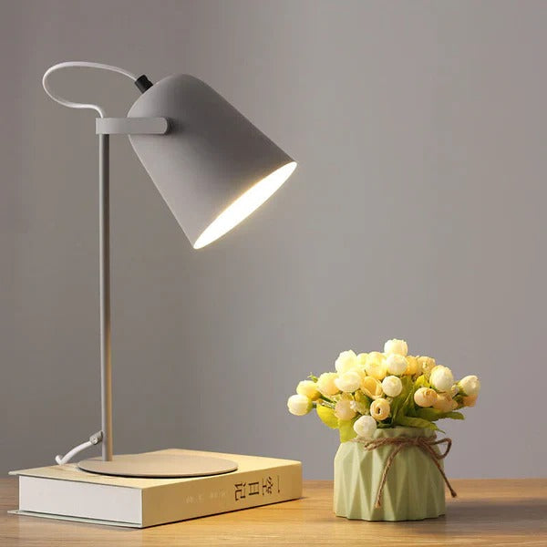 Pastel Macaron Color Creative Iron Pail Desk Lamp - Stylish & Unique Lighting for Home Office