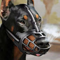 Adjustable Reflective Dog Muzzle - Breathable Design for Comfort & Safety