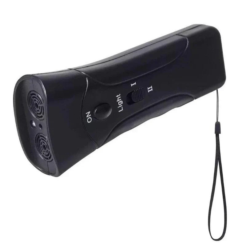 Humane Ultrasonic Bark Deterrent for Dogs - Outdoor Sound Device to Curb Excessive Barking