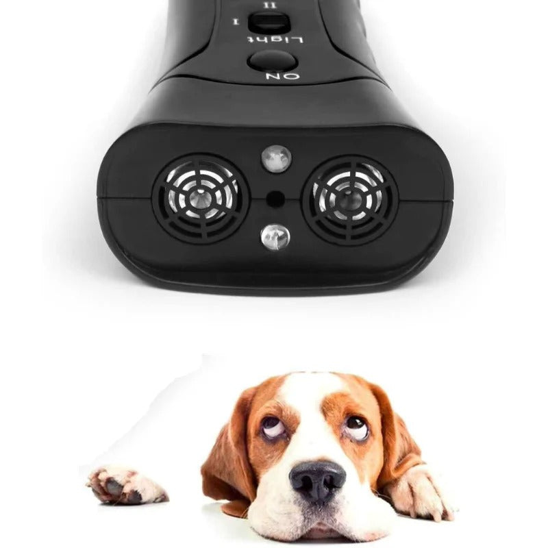 Humane Ultrasonic Bark Deterrent for Dogs - Outdoor Sound Device to Curb Excessive Barking