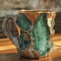 Stylish Heat-Resistant Mineral Crystal Mugs for Coffee & Tea - Elegant Drinkware for Home & Office
