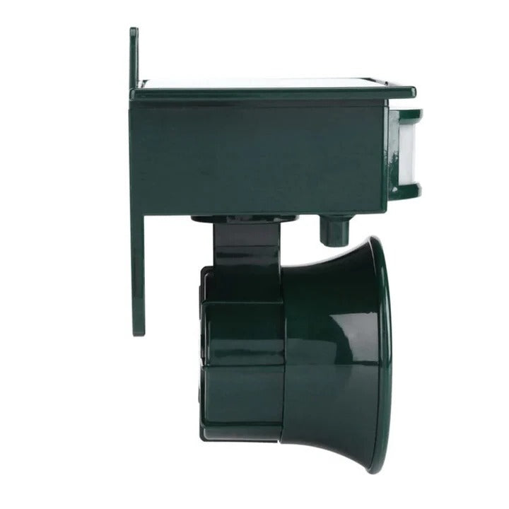 Solar-Powered Outdoor Motion-Activated Bird Deterrent Sound Device - Eco-Friendly Pest Control Solution