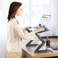 Adjustable Laptop Stand for Desk - Ergonomic, Portable, and Space-Saving Design for Home Office and Workstations