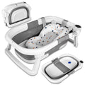 Portable Foldable Newborn Bathing Tub - Space-Saving Baby Bathtub for Easy Storage & Travel