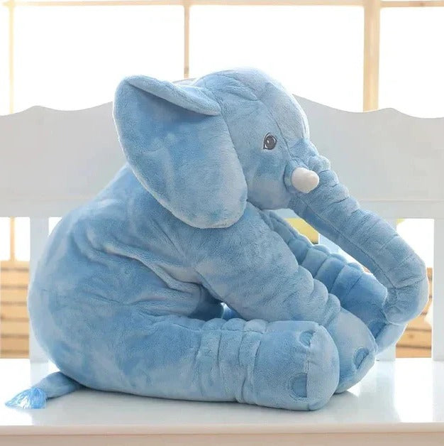 Adorable Baby Elephant Cuddle Pillow - Soft Plush Toy for Kids & Nursery Decor