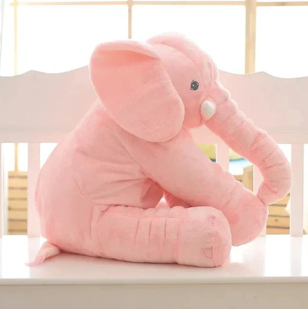Adorable Baby Elephant Cuddle Pillow - Soft Plush Toy for Kids & Nursery Decor