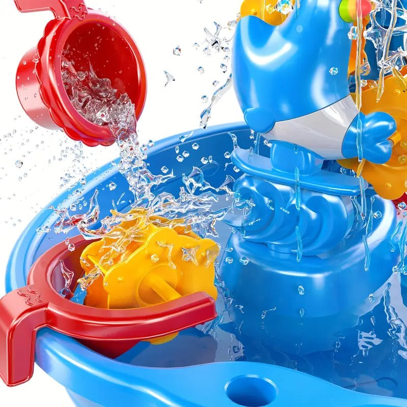 3-in-1 Outdoor Sand and Water Table for Kids - Versatile Play Station with Fun Accessories for Creative Outdoor Activities